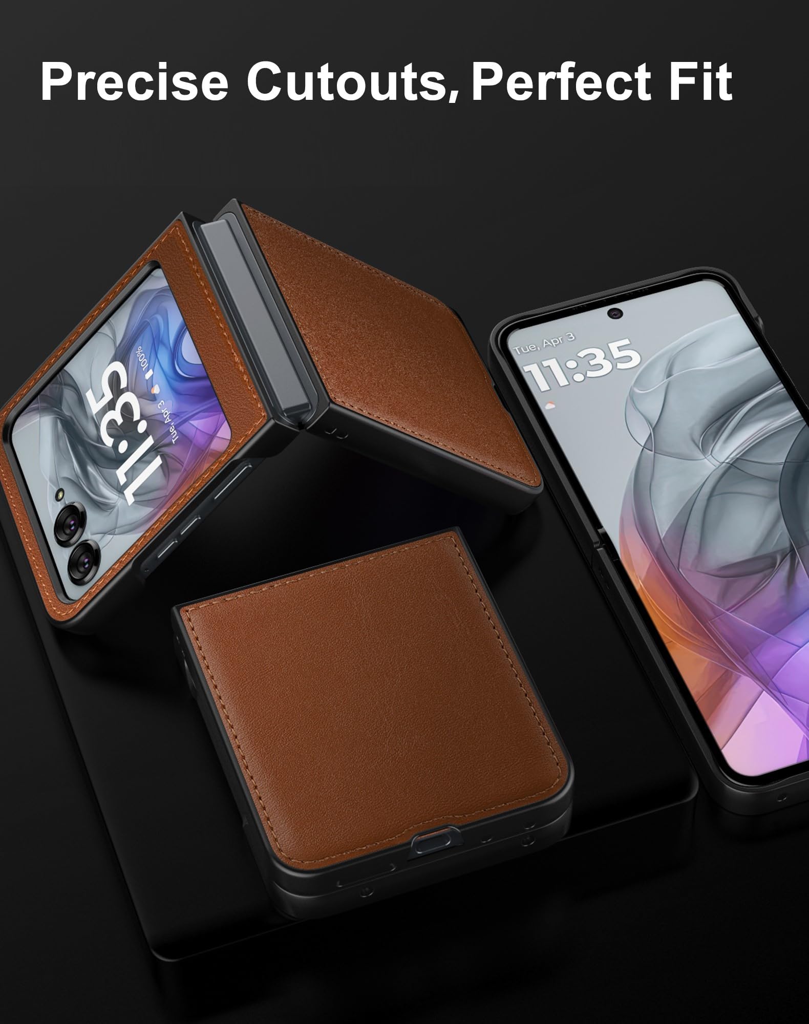 Cresee Case for Motorola Razr 2024/2025 - PU Vegan