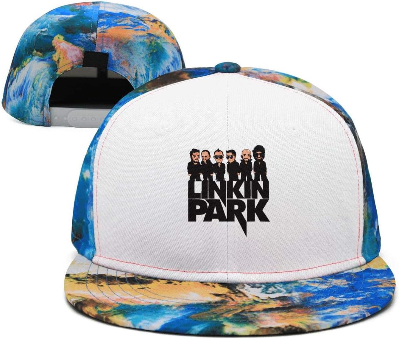 Dolorexri Snpaback Linkin-Breaking-The-Habit-Park-Cool- Baseball Cap Trucker Hat