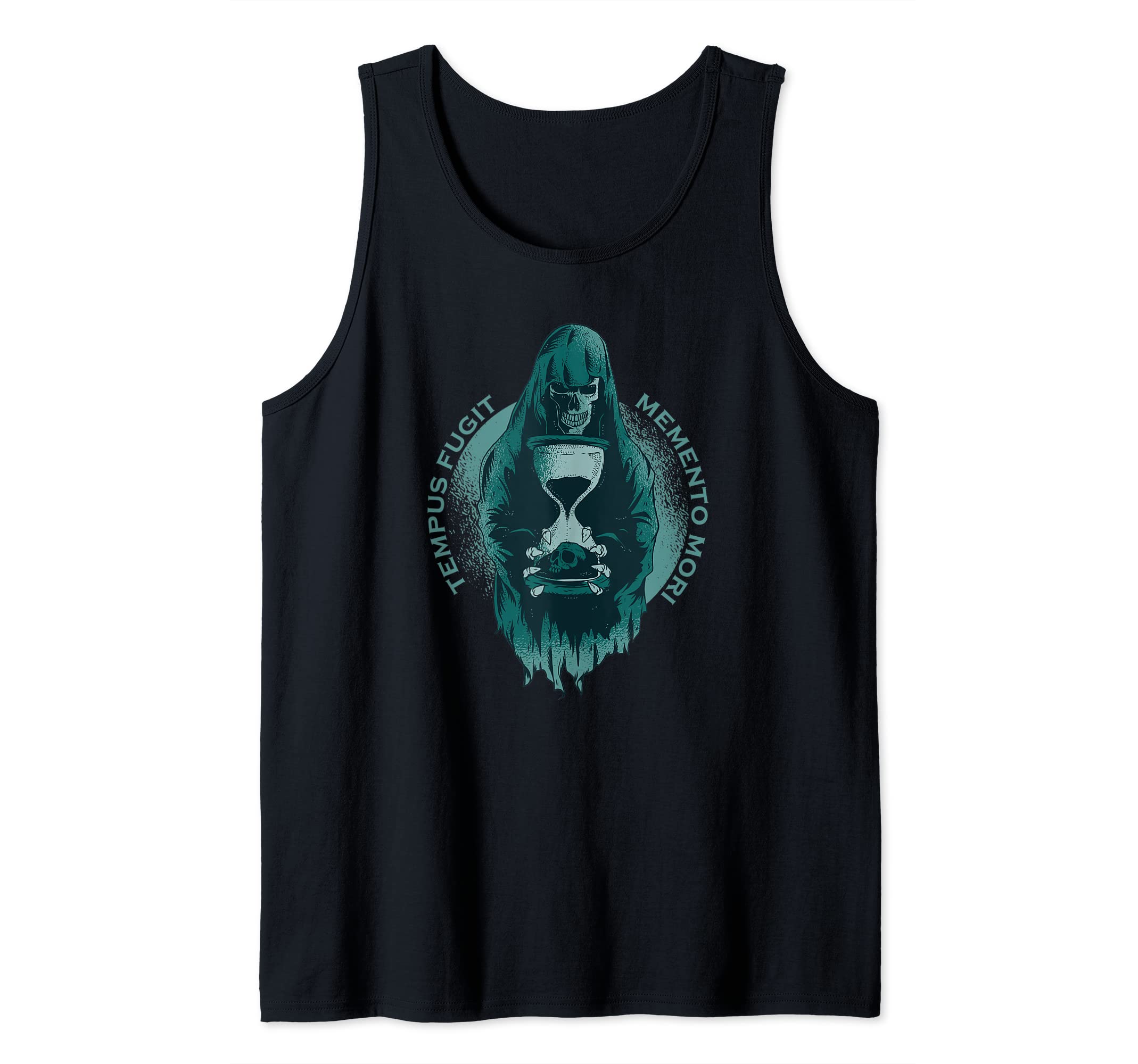 Tempus Fugit Memento Mori - Reaper Tank Top