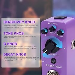 AITONE Wah Pedal Dynamic Auto Wah Guitar Effect