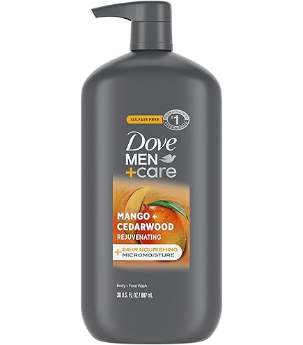 Amazon.com: DOVE MEN + CARE Body and Face Wash Rejuvenating Mango