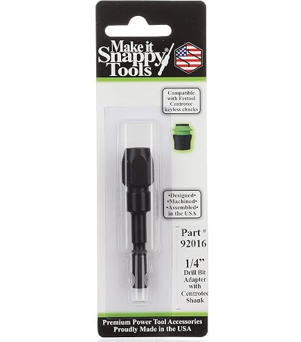 RotoZip CH01 Steel Chuck Adapter Kit for 1/4in Routers & Trimmers