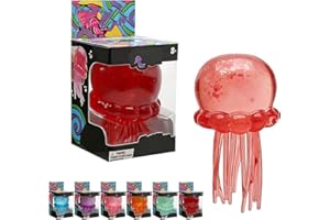 Jellyfish Squishy, Jellyfish Design Squeeze Stress Ball, Drop Malt Sugar Balls for Anxiety Stress, Sensory Squeeze with Dream