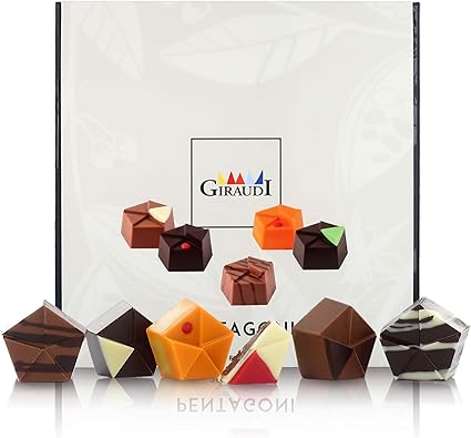 Giraudi Caja de Bombones Gourmet, 25 Pralinés de Chocolate ...