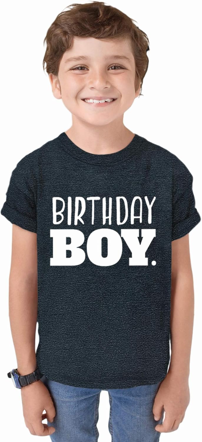 Birthday boy Shirt Toddler Boys Outfit First Happy 2t 3t 4 Year Old 5 Kids 6th: Clothing