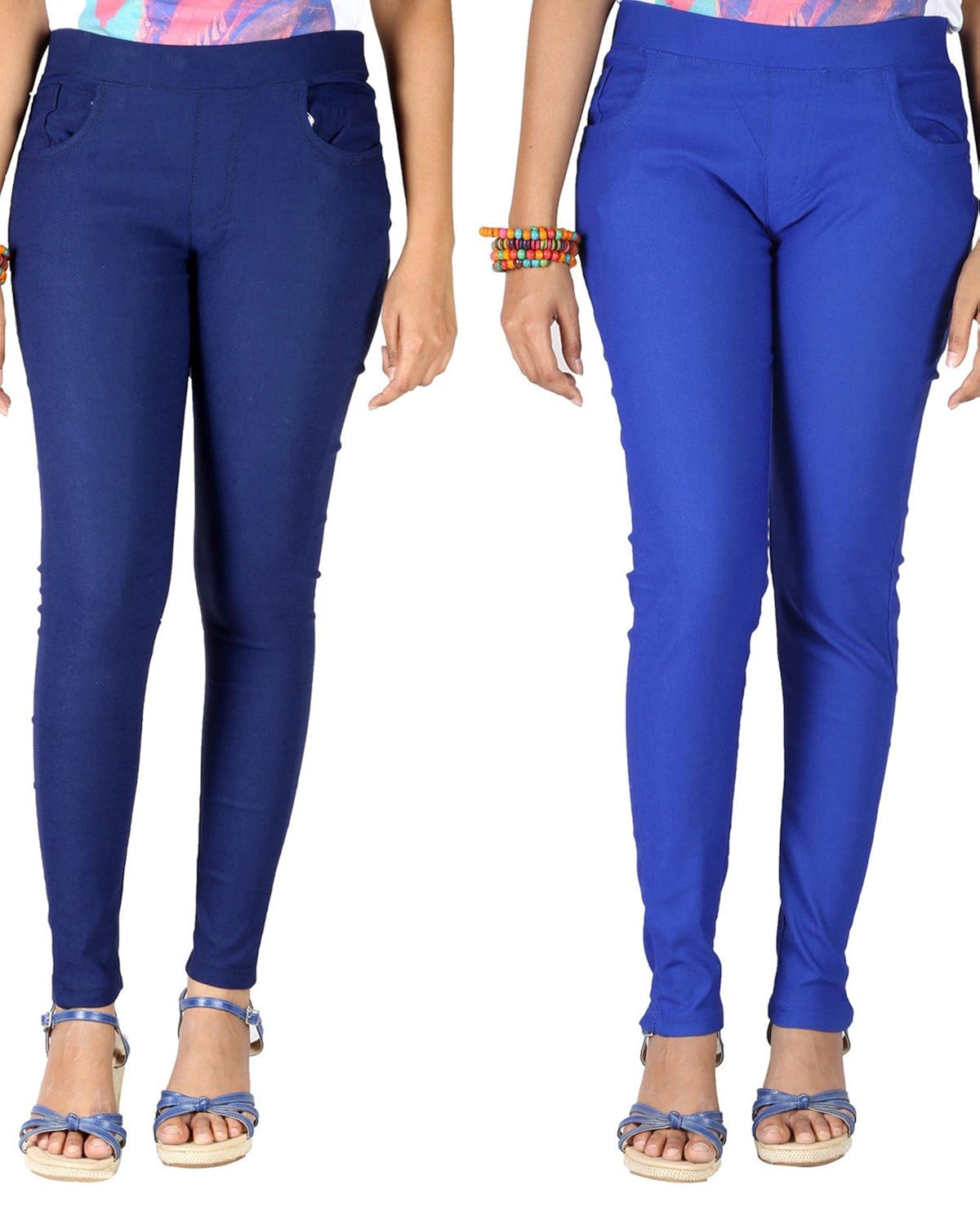 denim lycra jeggings