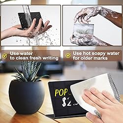 PigPotParty Acrylic Mini Chalkboard Signs for