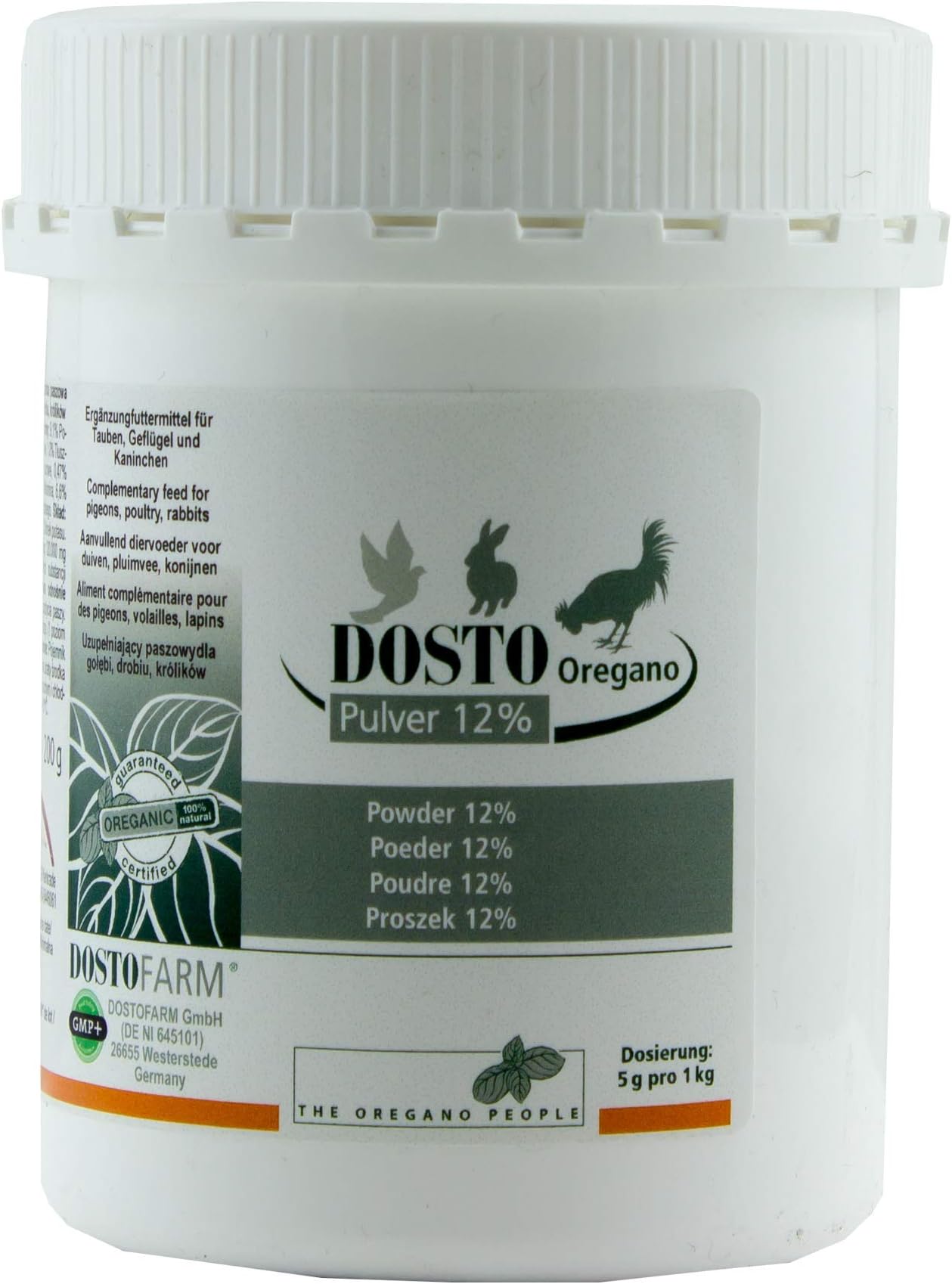 Dosto Oregano Powder 12%, (the authentic and first oregano for pigeons and birds)