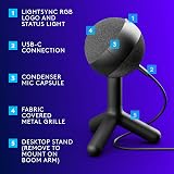 Logitech G Yeti Orb RGB USB Condenser Microphone for Streaming Black view 5