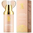Colour Changing Foundation, Foundation 4 in 1 - Light Spectrum with SPF 50+, Hydrating Liquid Foundation Color Changing, Concealers Waterproof & Longwearing, Medium Spectrum for Gym, Sport, Dancing