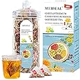 Meideal Chrysanthemum Cassia Seed & Burdock Goji Berry Tea, Liver Cleanse & Detox Herbal Tea Bags, Dandelion Wolfberry Tea, 20 Count, Vegan, Sugar-Free & Caffeine-Free (ONE BOX)