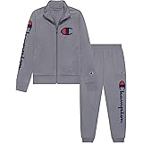 champion crew fleece tracksuit junior