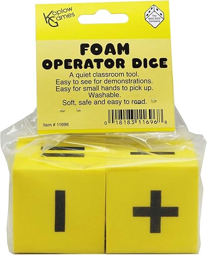 Koplow Games KOP11696 Foam Dice Game Set