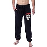 INTIMO Chucky Mens' Wanna Play Movie Film Title Logo Sleep Jogger Pajama Pants
