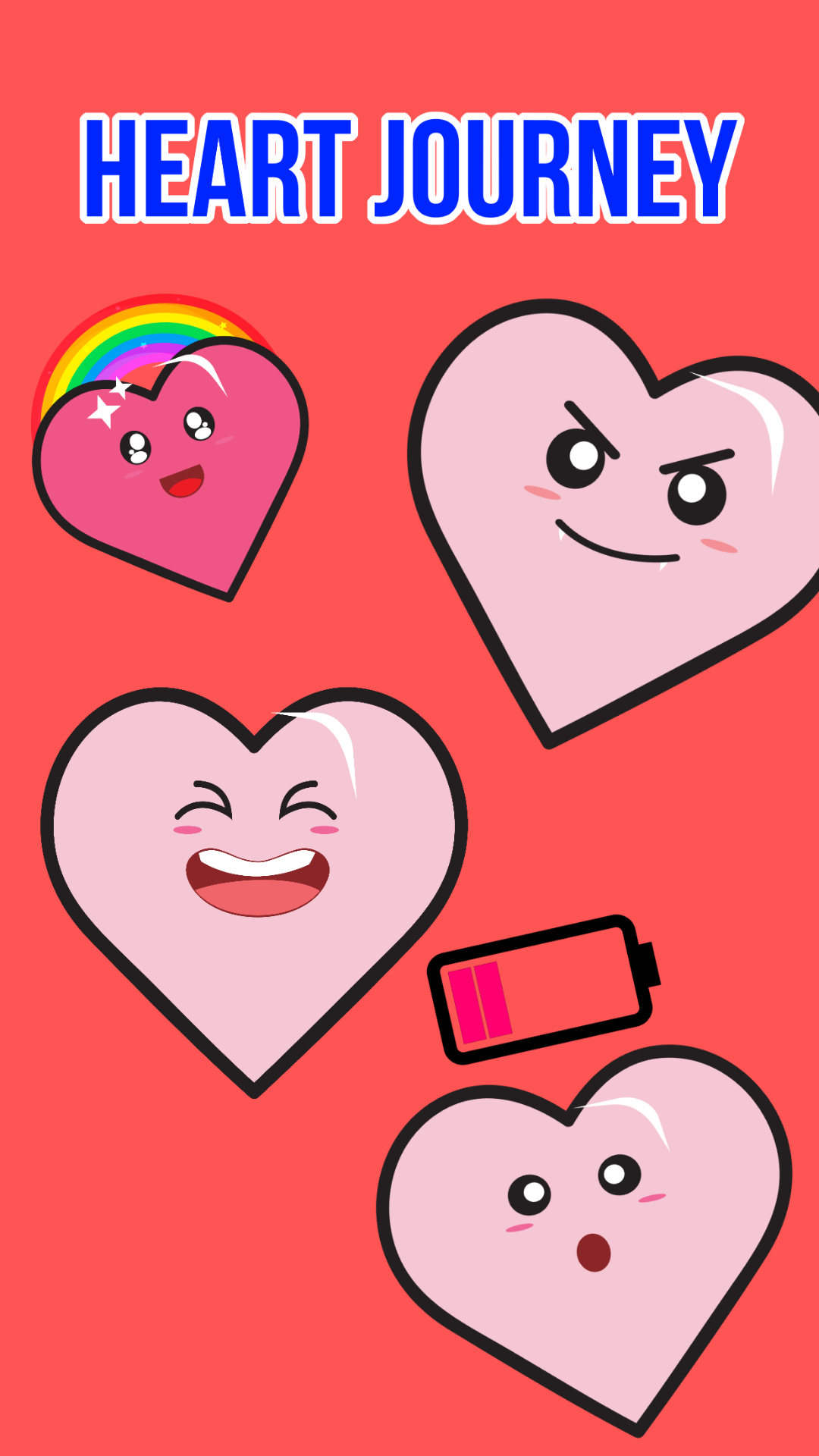 Heart Journey Emoji Stickers Apps & Games