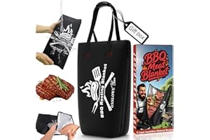 ONSLOWE 21in BBQ Blanket for Resting Meat - Meat Resting Bag of Washable Oxford Cloth - Insulated Brisket Resting Blanket for Turkey, Pork Shoulder & Beef - Gifts for Men, Christmas Gifts, BBQ Lovers Gift