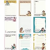 450PCS Funny Sticky Notes Gifts - 9 Pack Funny Sticky Notes for Work 3x4 Inch, Post Memo Pads Work Gag Gifts for Coworkers, Self-Stick Notepads Office Study Supplies