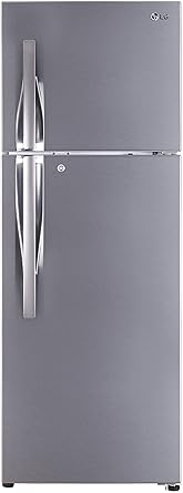LG 335 L 2 Star Inverter Frost-Free Refrigerator (GL-I372RPZY, Shiny Steel)