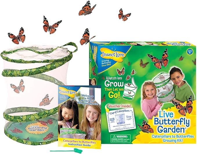 Insect Lore Butterfly Garden with Voucher (no fee to pay for