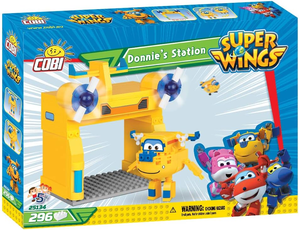 COBI Super Wings - Donnie's Station, Yellow