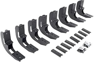 GO RHINO! Go Rhino RB10 / RB20 Brackets | Mild Steel, Textured Black | 6940485 | Fits 2019-2025 Chevrolet Silverado & GMC Sierra (See Description)