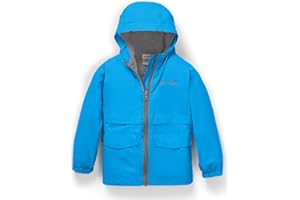 Snonook Toddler Rain Jacket - Microfleece Lined Kids Rain Jacket - Girls Rain Jacket - Boys Rain Jacket - Toddler Rain Coat