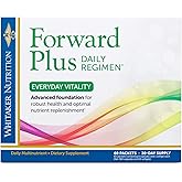 Dr. Whitaker's Forward Plus Daily Regimen - Comprehensive Multivitamin Supplement Supports Optimal Energy, Strength, Vitality, and Stamina - 60 Packets (30-Day Supply)
