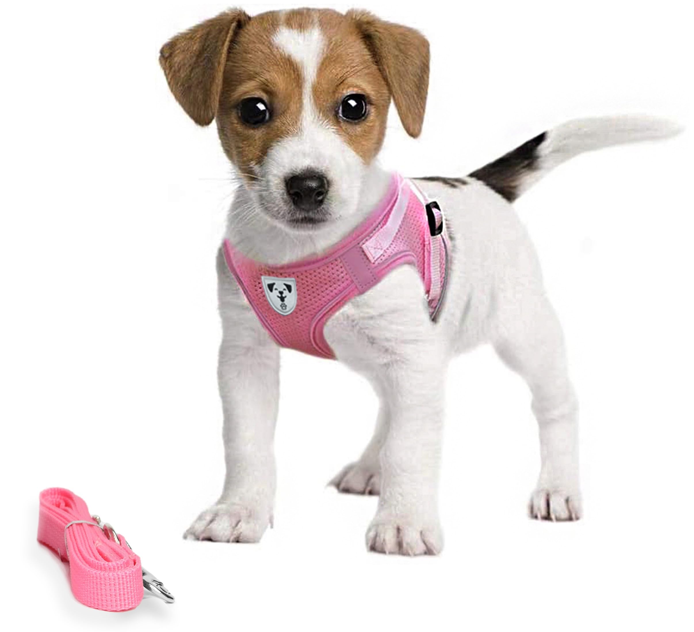 Pet's Playground Small Dog Harness | No Pull | Puppy & Extra Small | Pink & XL