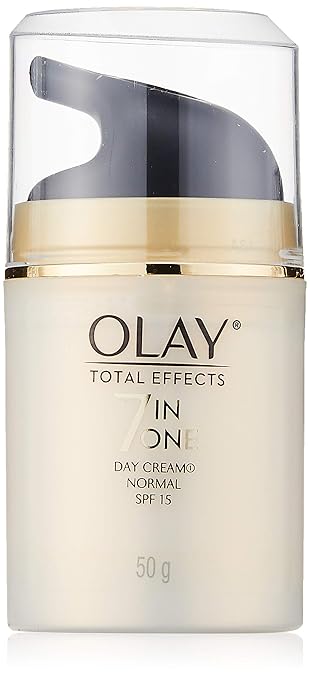 Amazon Com Olay Total Effects 7 In 1 Anti Aging Day Cream Normal Spf 15 50 Gram Beauty