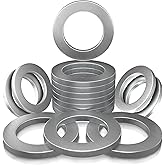 20pc 14mm Oil Drain Plug Washer 94109-14000 Replacement for Honda/Acura | 14mm aluminum oil drain plug crush washer gasket. Fits Accord Civic CR-V Pilot Odyssey K20 K24 engines by AUTOMAJOR