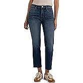KUT from the Kloth Rachael High Rise Fab Ab Mom Raw Hem