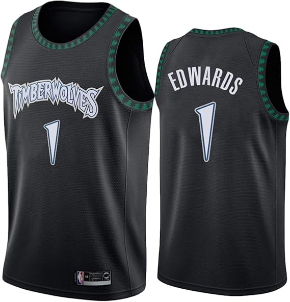 XMYM Edwards Basketball Jerseys Mens, Timberwolves 1 202021 Season