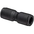 Legris 3106 06 00 Nylon Push-to-Connect Fitting, Inline Union, 6 mm Tube OD