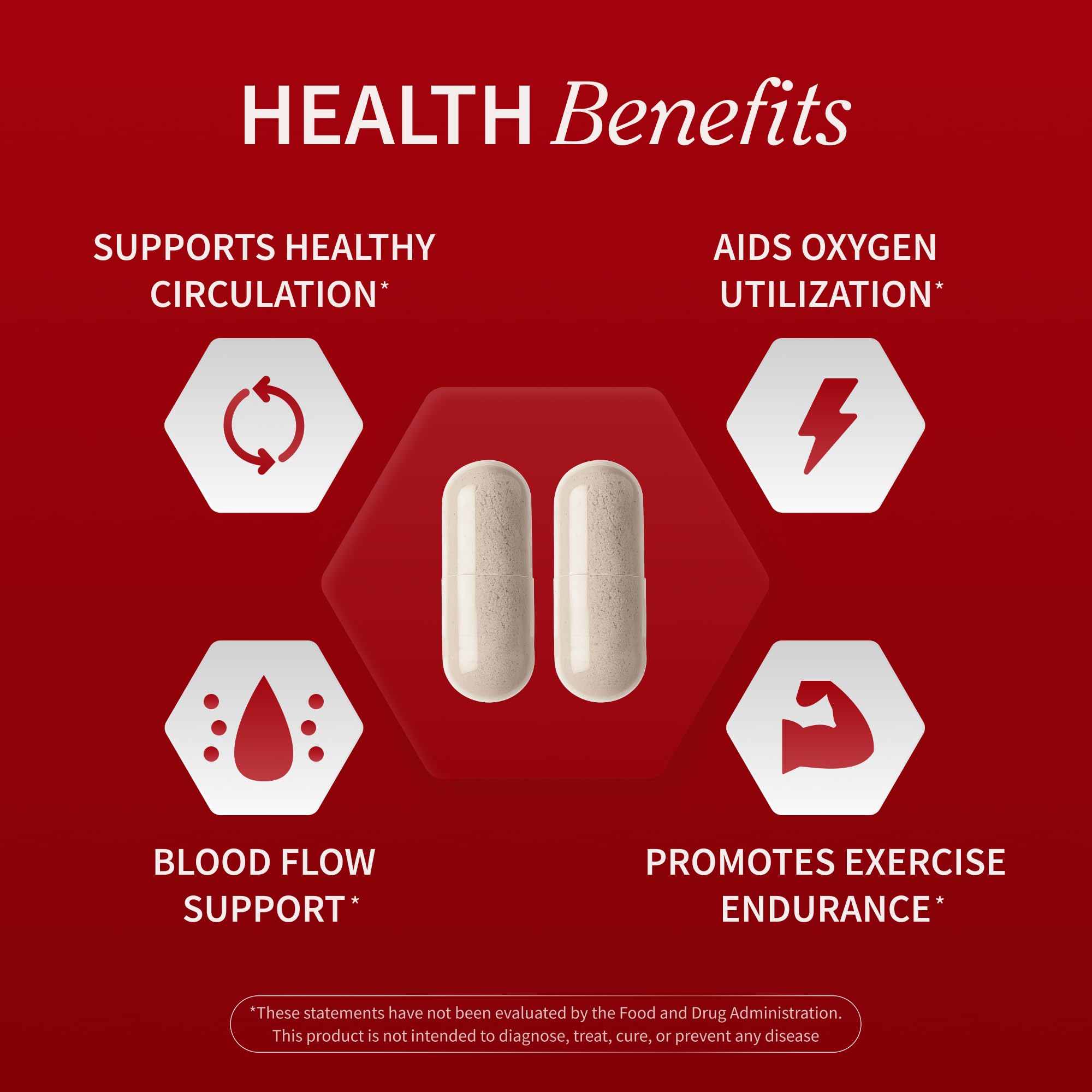 Snap Supplements Nitric Oxide Supplement with L-Arginine to Support Energy, Quick Recovery, Heart Health, Muscle Growth & Circulation, 60 Vegetarian Capsules (1 Month Supply)