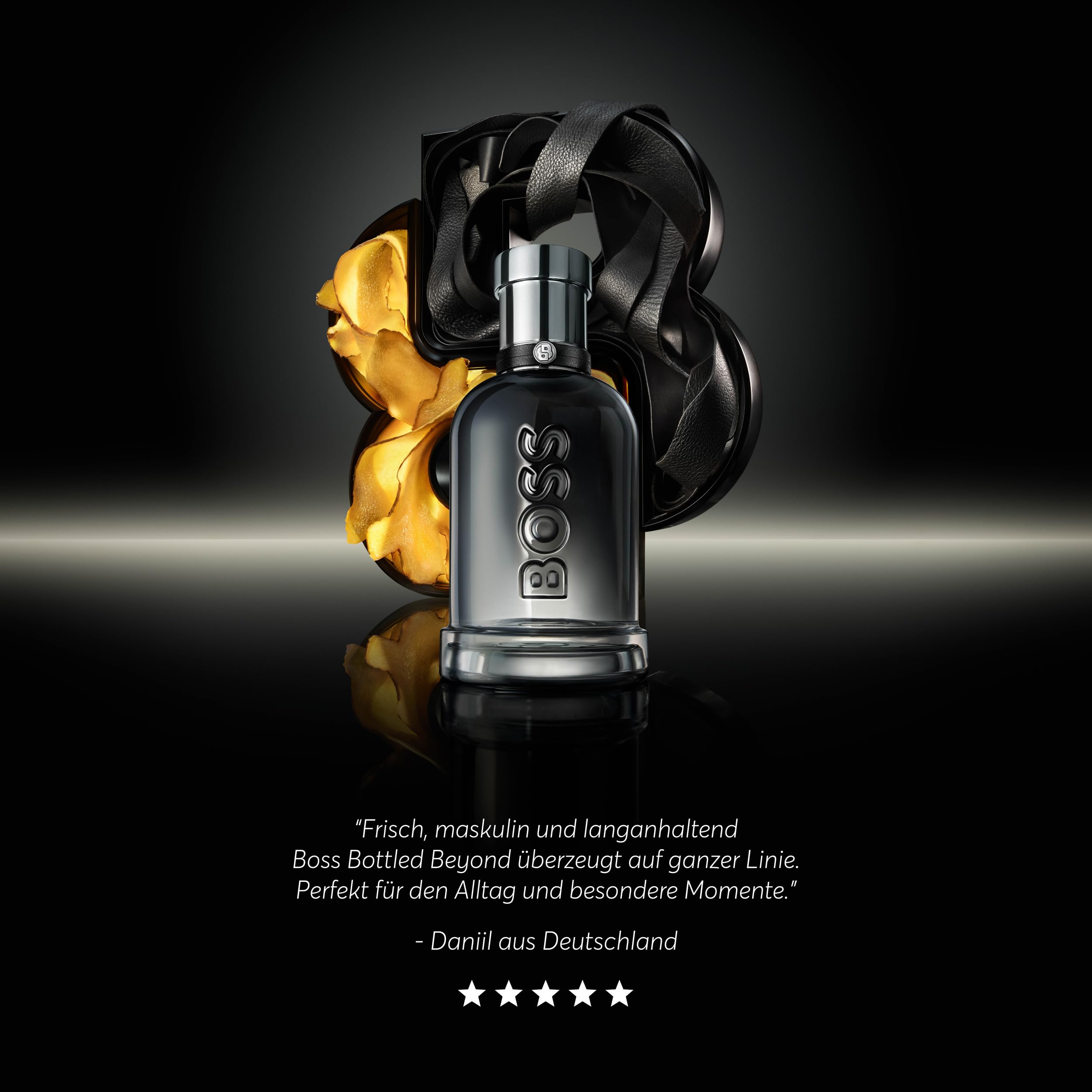 BOSS Bottled Beyond Eau de Parfum – Holziges Cologne für Herren – Mit Noten von Ingwer und Leder – Langanhaltender Duft, 150ml 4