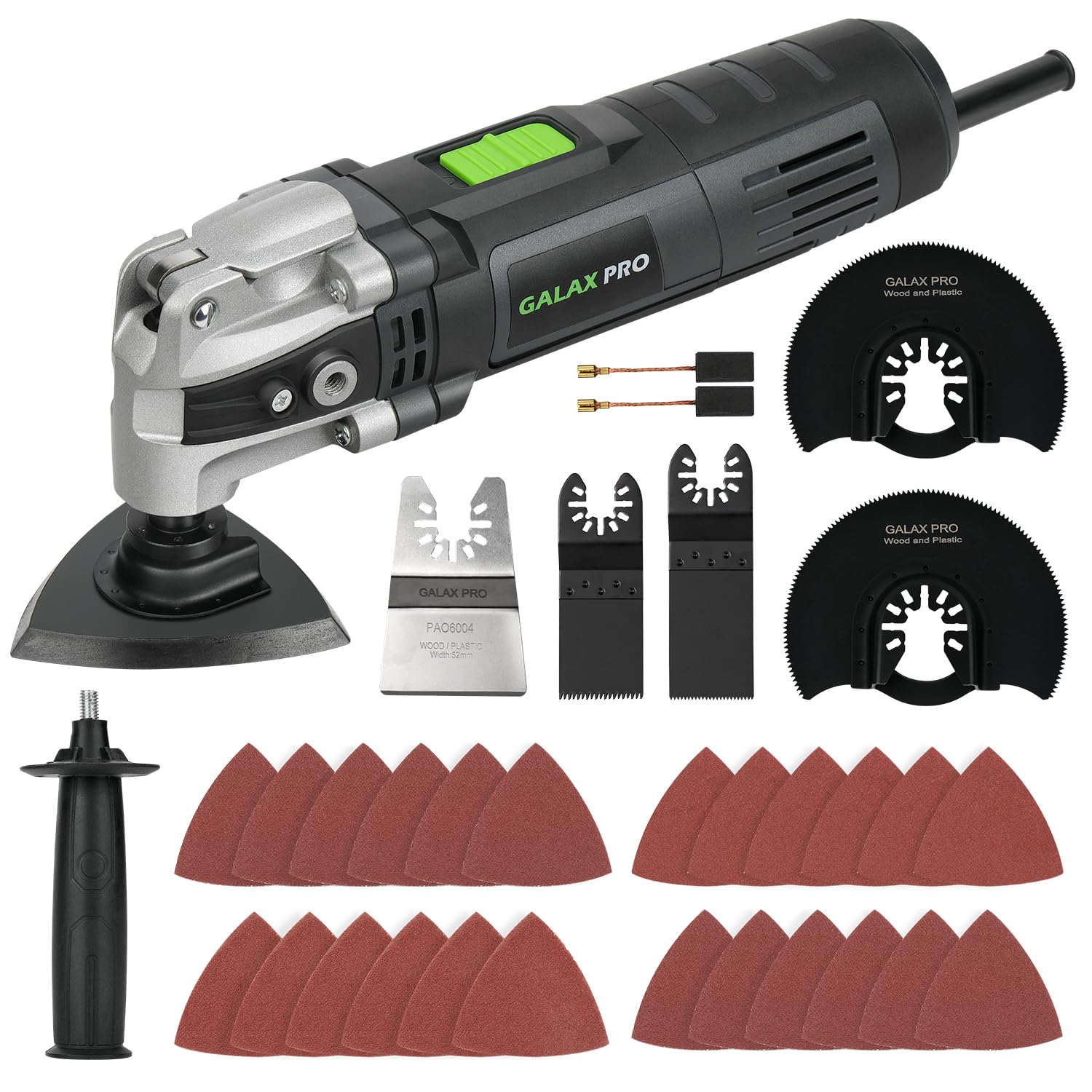GALAX PRO Corded Oscillating Multi Tool Kit 3.5A with 30Pcs Accessories