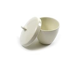 Eisco Labs Porcelain Crucible with Lid, Tall