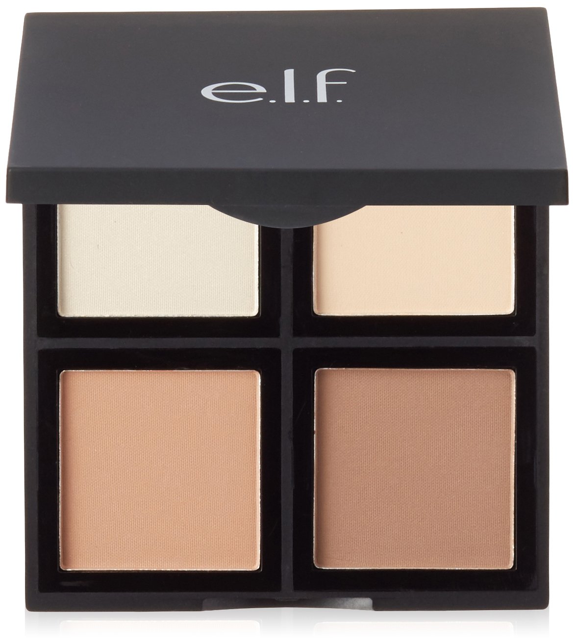 e.l.f. Cosmetics Contour Makeup Palette Set for Sculpting, Shading and Brightening Your Skin, Light to Medium