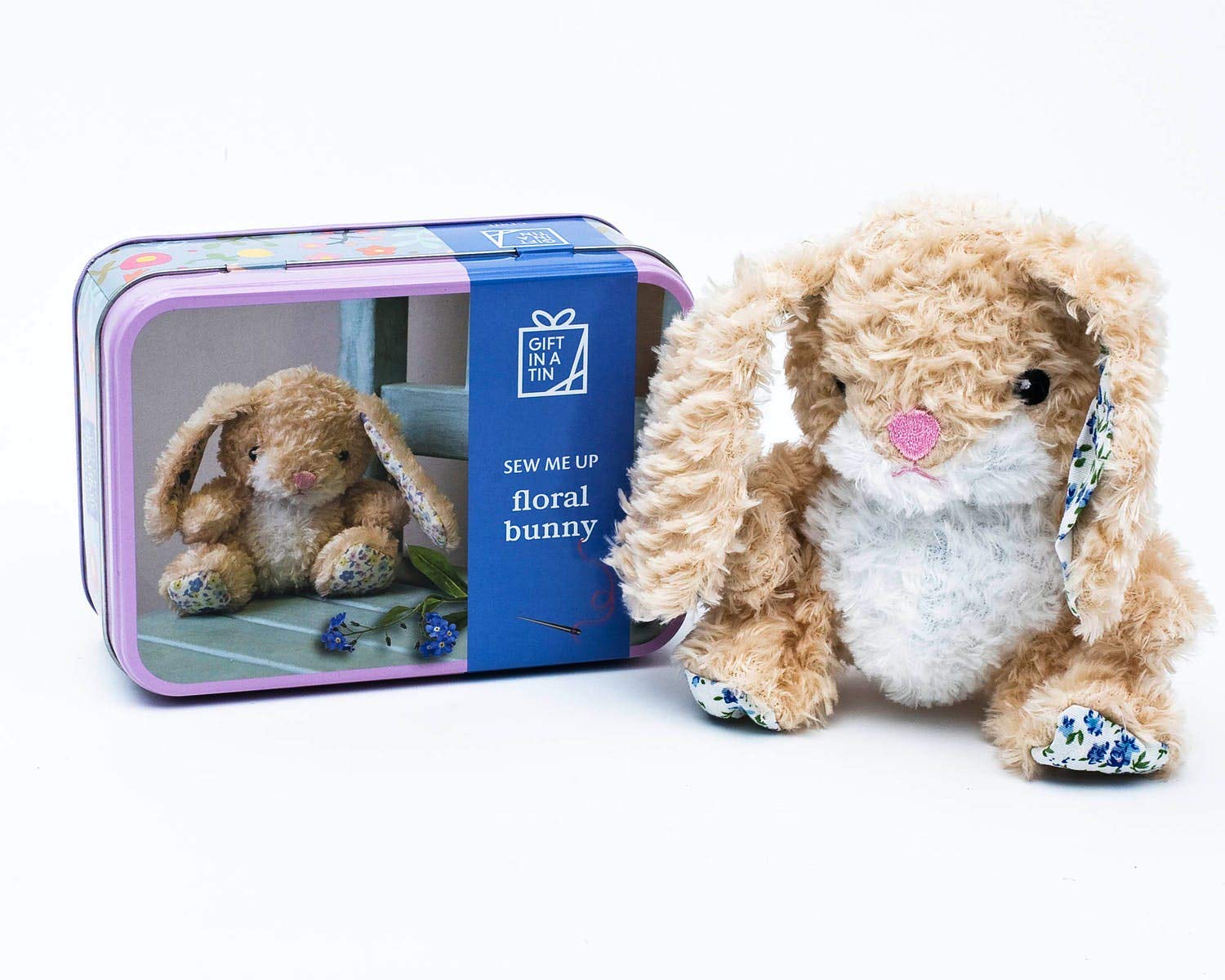 Apples To Pears - Craft - Gift In A Tin - Sew Me Up - Floral Bunny