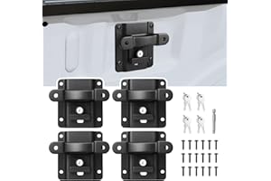 RVgolf 4PCS Tie Down Anchors fit for Ford F150 F250 F350 &Raptor (Include Lightning) 2015-2025 2026 Truck Bed Tie Downs Replacement for Boxlink Bed Tie Downs# FL3Z-99000A64-B Automotive Accessories