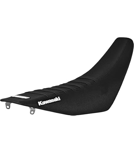 2003-09 KAWASAKI KX 125- 250 ALL BLACK STANDARD GRIPPER SEAT COVER Enjoy Mfg #60 - View #7