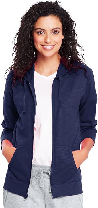 hanes women's zip hoodies