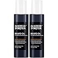 Scotch Porter Smoothing Beard Oil – Nourishing Oil Seals in Moisture & Smooths Flyaways for a Frizz-Free, Fuller/Healthier-Looking Beard with All-Day Shine – Original Scent, 1.7 oz. - 2 Pack