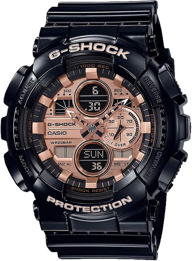 g shock rose gold metal