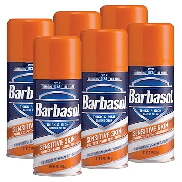barbasol shaving cream sensitive skin