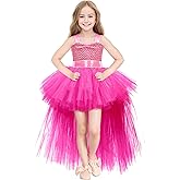 Tao-Ge Halloween Tutu Dress for Girls Tulle Dresses Fairy Princess Dress for Kids Toddler Little Girl Birthday Party Outfit
