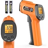 ThermoPro TP30 Digital Infrared Thermometer Gun Non Contact Laser Temperature Gun -58°F ~1022°F (-50°C ~ 550°C) with Adjustab
