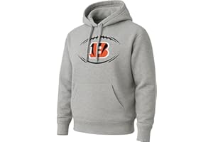 Hybrid Sports NFL - Logo Snap - Officially Licensed Lightweight Pullover Hoodie