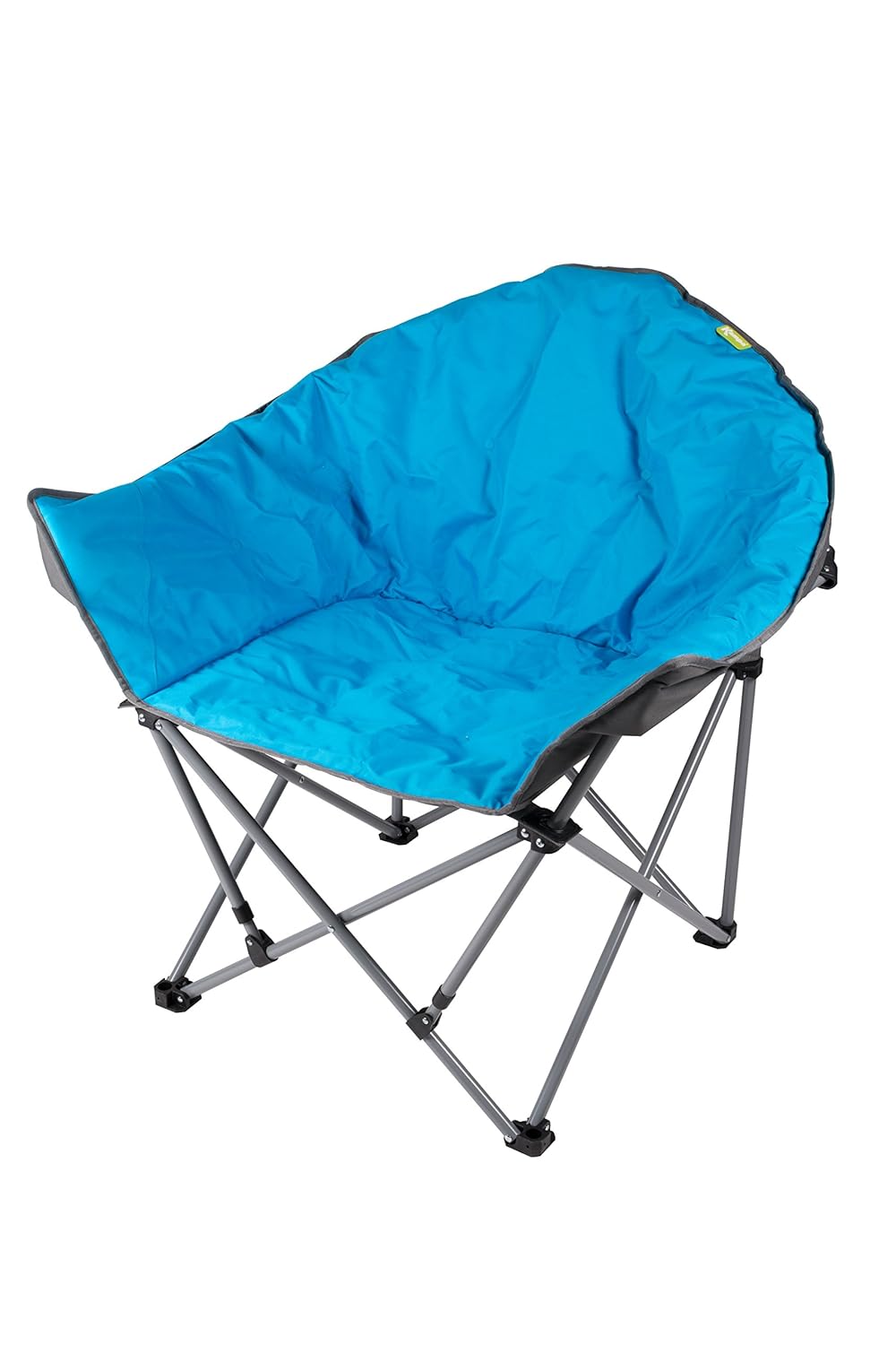 Kampa Club Jumbo Tub Super Comfortable Folding Camping Chair (Blue