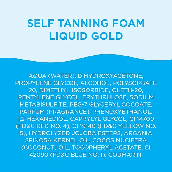 BONDI SANDS LIQUID GOLD SELF TANNING FOAM | LIGHTWEIGHT + QUICK DRY FOAM ENRICHED WITH ARGAN OIL, PROVIDES A HYDRATED STREAK-FREE TAN | 6.76 OZ/200 ML